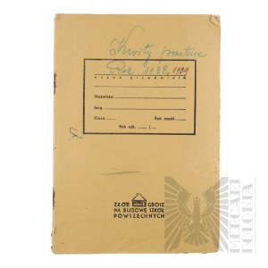 II RP - Postal receipts of Vladimir Downar from 1936, 1938, 1939