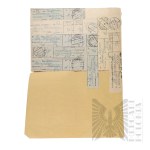 II RP - Kwity Pocztowe Włodzimierza Downara z lat 1936, 1938, 1939