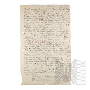 II RP - Notarial copy of the Identity Document of Vladimir Downar. Vileyka.