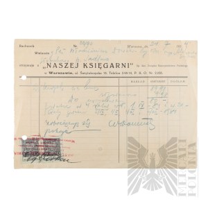 II RP - Our Bookstore Joint Stock Company account for Wlodzimierz Downar.