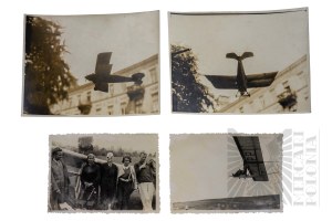 II RP Four Photographs with Aircraft League of Air and Gas Defense