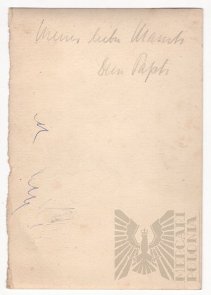 Third Reich Photograph of a Man with an Armband with a Swastika