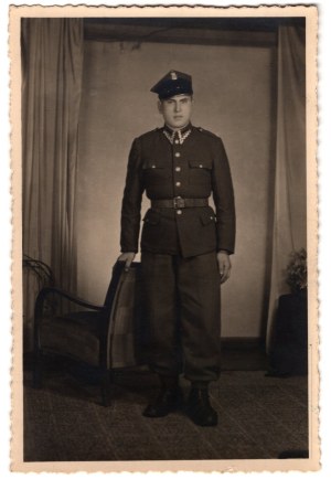 LWP Early Soldier Photo Dedication Jan Jablonowski - Klodzo