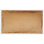 PANKIEWICZ A. - Hunting. Signature watercolor on cardboard.