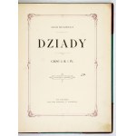 MICKIEWICZ A. - Dziady. Illustrated by C. Jankowski. 1896. with slipcase covers.
