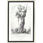 [WALEWSKA Anna]. In memory of Anna Walewska, née Karwicka Walewska +in Cracow on June 30, 1881, in the 86th year of life [...]....