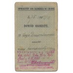 ID. Jan Kazimierz University in Lviv. Document issued to Zofia Drewniewska, a student of the Faculty of Human...