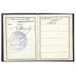 Legitimation of one of the first female AWF students from 1929