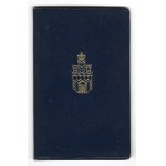 SERVICE LEGITIMATION for an employee of the Krakow Municipal Electric Railway issued to werkmaster Stanislaw Fijalk....