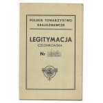 MEMBERSHIP LEGITIMACY. Polish Landscape Society. Document issued to Boleslaw Drewniewski on 31 August 1938 in...