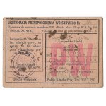 LEGITIMATION of the Military Training issued to junak Julian Cyganek on June 1, 1948 in Miechow.