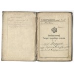 PASSPORT of the common movement issued to Jozef Bugajski of Kaszow on 1 I 1908 in Cracow.
