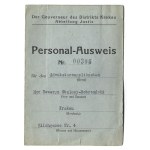 PERSONAL-AUSWEIS issued to Seweryn Stalony-Dobrzanski, trainee attorney, dn....