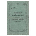 TEMPORARY ID card issued by Zarnowiec Municipality to Stanislaw Wawer dn....