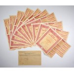 CZĘSTOCHOWSKIE Tow. of Sugar Factories, 1 share, 10 zloty - 10 pieces