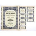 LILPOP, Rau and Loewenstein, Industrial Society of Mechanical Works, Joint Stock Company. One bearer share worth...