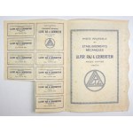 LILPOP, Rau and Loewenstein, Industrial Society of Mechanical Works, Joint Stock Company. One bearer share worth...
