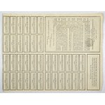 4% STATE première loan r. 1920. one thousand Polish marks.