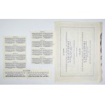 ZIELENIEWSKI L., Polskie Fabryki Maszyn i Wagonów w Krakowie, Lviv and Sanok, Spółka Akcyjna. Action for one hundred gold pols...