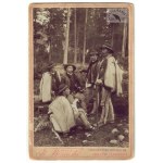 S. Bizanski - Tatra mountains - Tatra guides in a photograph from not before 1885.