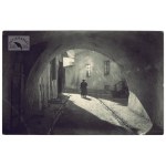 J. Bulhak - Zasrana Gate (Porta Sordida) in Lublin. Print from 1937.