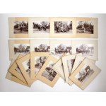 Photo by A. Karoli - a set of 22 photographs with gymnastic exercises of "falcons". 1 half....