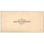 J. Mieczkowski - park fountain on stereoscopic photograph from the lat. 1860s. - From the series "Views of Warsaw".