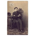 K. Beyer - Titus Chalubinsky with the band of the City Delegation on his shoulder in a photograph from 1861.