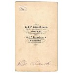 A. and F. Zeuschner - January Uprising - Wanda Skórzewska in costume from the "national mourning" period....