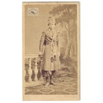Ternopil, A. Silkevich - young man in Polish costume in a photograph from not after 1894.