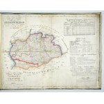 Atlas of the Kingdom of Poland by J. Kolberg, 1827. set of 8 detailed maps with surviving booklet cover.