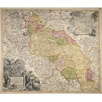 [SILESIA]. Superioris et Inferioris Ducatus Silesiae. Before 1729.