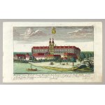 Cistercian monastery in Lubiaz in a copper engraving by F. B. Werner from around 1750.