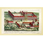 Cistercian monastery in Lubiaz in a copper engraving by F. B. Werner from around 1750.