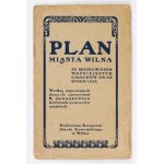 Vilnius. 1921 city plan.