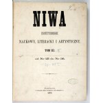 NIWA. A biweekly scientific, literary and artistic journal. R. 3, vol. 5: 1 I 1874-15 VI 1874. with the first printing of the novel J....