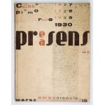 PRAESENS. Quarterly journal of the modernists. Warsaw. No. 2: V 1930.