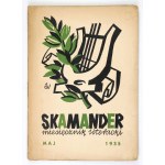 SKAMANDER. Vol. 9, z. 58: V 1935. cover. A. Wajwóda