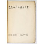 SKAMANDER. Vol. 9, z. 60: VII 1935. wraps. I. Kuczborska
