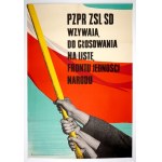MAJEWSKI Gustaw - PZPR, ZSL, SD call for voting for list of Front for Unity of the Nation. [1961].