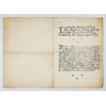 INVITATION to the Cadet Corps Ball No. 1 organized under the patronage of General Stanislaw Haller and Kazimiera Neumann, ...