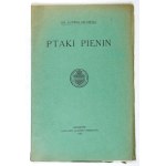 SITOWSKI L- Birds of the Pieniny. Cracow 1916. dedication by the author