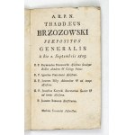 CATALOGUS Sociorum et Officiorum Societatis Jesu in Imperio Rossiaco Ex Anno 1817 in Annum 1818. Polociae [=Połock]...