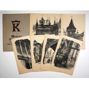 GUMOWSKI Jan - Widoki Krakowa. Cracow 1926. 12 lithographs