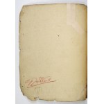 Homerische Ilias Pomerance, Gniew. 1903. dekoriert von S. Wyspiański. Unterschrift von E. Zegadłowicz