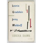 L. Gradstein, J. Waldorff - Gorzka sława. 1960. Podpis J. Waldorffa