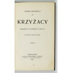 SIENKIEWICZ Henryk - Krzyżacy. Vol. 1-4. Warsaw 1900. first edition of the novel