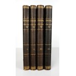 SIENKIEWICZ Henryk - Krzyżacy. Vol. 1-4. Warsaw 1900. first edition of the novel