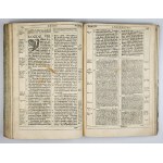 New Testament from the first edition of the Bible of J. Wujka. Cracow 1599.