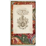 SARBIEWSKI, M. — *Carmina*. New edition. 1759. With an ex-libris by F. Potocki.